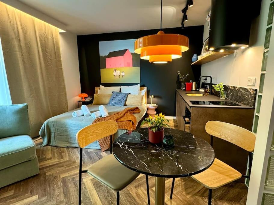 Art & High Studio Z Parkingiem Podziemnym Krynica Zdroj Bagian luar foto